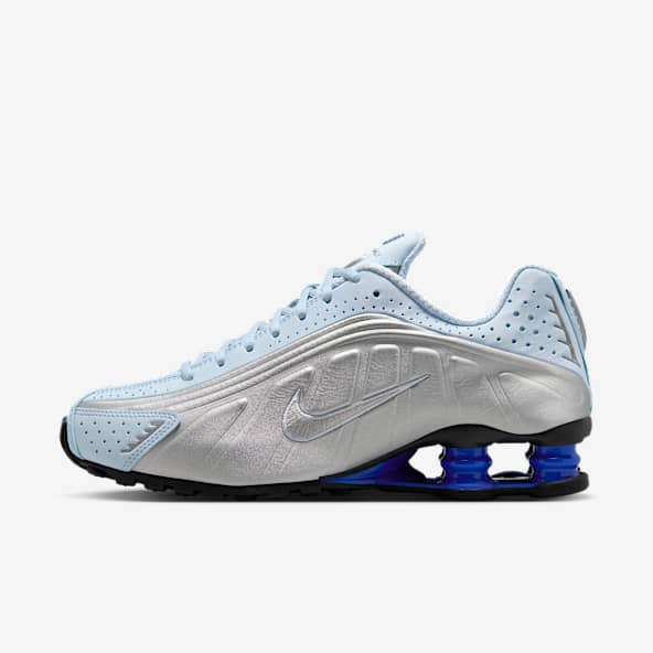 Nike Shox R4 トレーニングシューズ 黒/青 Nike Shox R4 Men's Shoes. Nike.com
